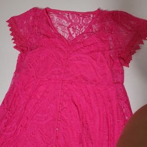 Torrid Bright Pink Summer Dress